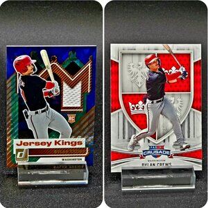 Dylan Crews Jersey Kings Crusade RC's Washington Nationals Top Prospect
